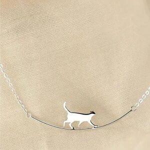 New walking cat necklace